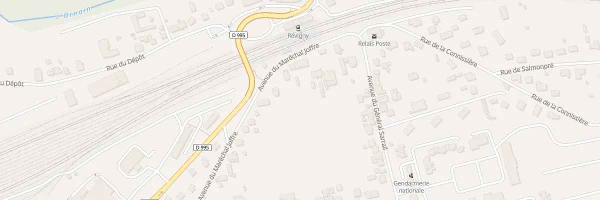 Plan du 11 Av Marechal Joffre à Revigny-sur-Ornain