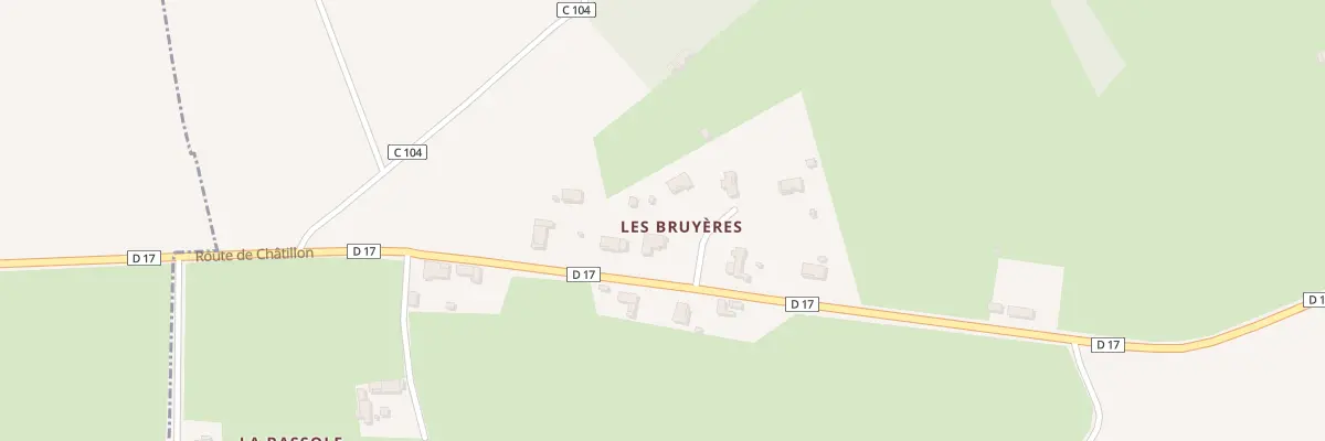 Plan du 3420 Rte de Chatillon à Romans