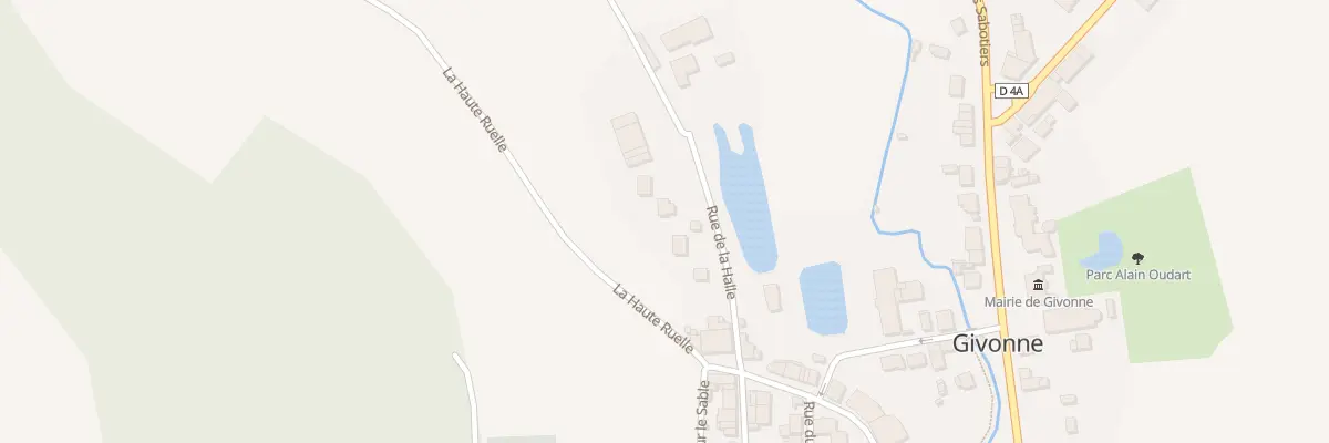 Plan du 17 Rue de la Halle à Givonne
