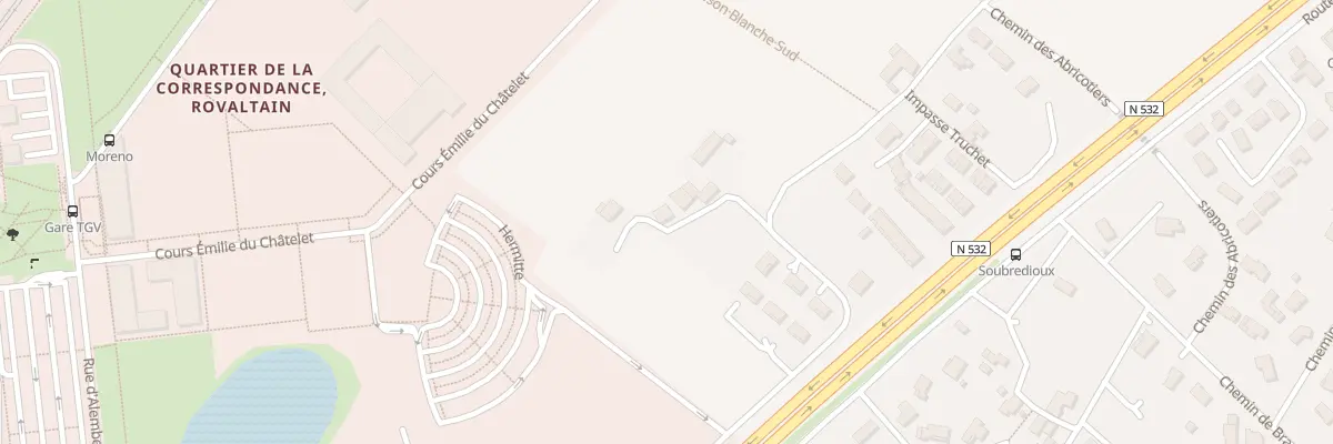 Plan du 5202 Maison Blanche Sud à Alixan