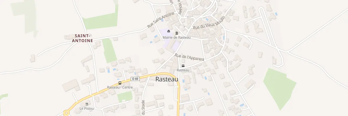Plan du 5071 Le Village à Rasteau