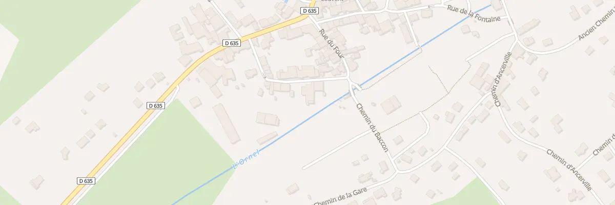 Plan du 12 Rue du Rachat à Chancenay