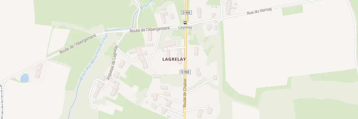Plan du 281 Rte de Chalon à Loisy