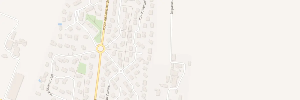 Plan du 22 Rue du Vercors à Granges-les-Beaumont