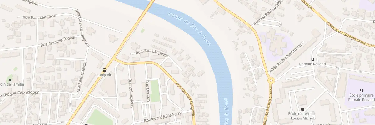 Plan du 6 Rue Emma Belleguic à Port-de-Bouc