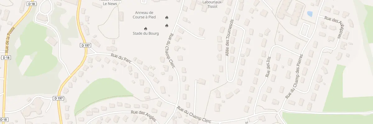 Plan du 11 Rue du Champ Clerc à Saint-Germain-du-Plain