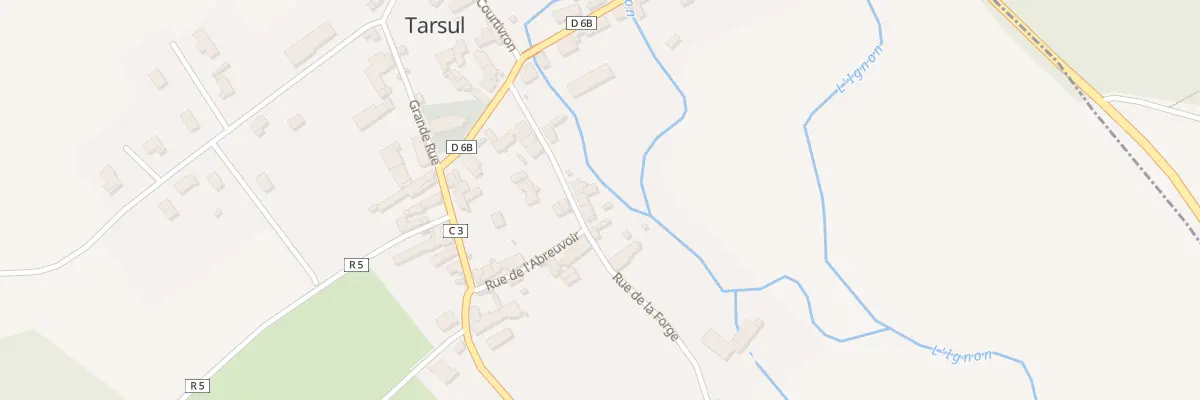 Plan du 9 Rue de la Forge à Tarsul