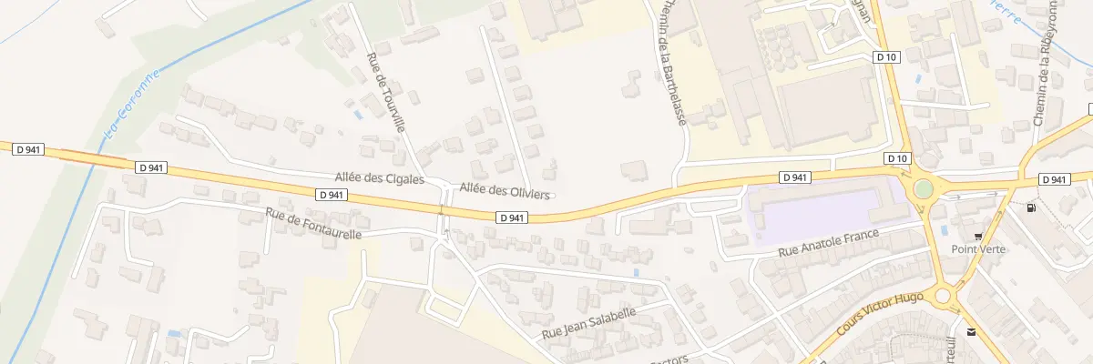 Plan du 9010 Rue de Tourville à Valréas