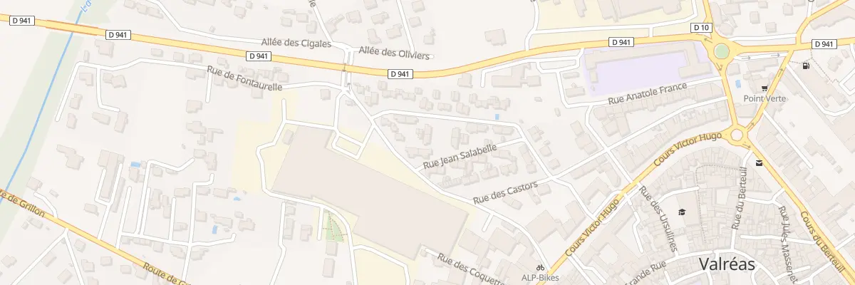 Plan du 6B Rue Jean Salabelle à Valréas