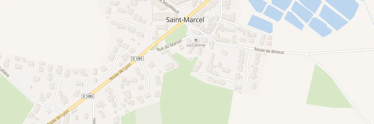 Plan du 5012 Village à Saint-Marcel