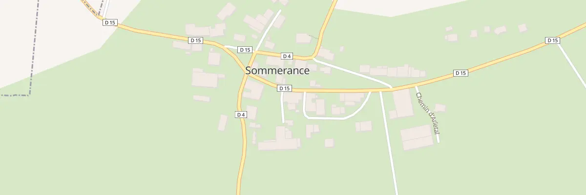 Plan du 19 Rue du Lavoir à Sommerance