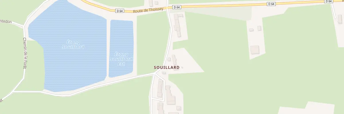 Plan du 145 Rte de Souillard à Neuville-les-Dames