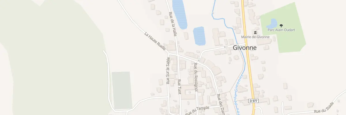 Plan du 5183 Rue Tuot à Givonne