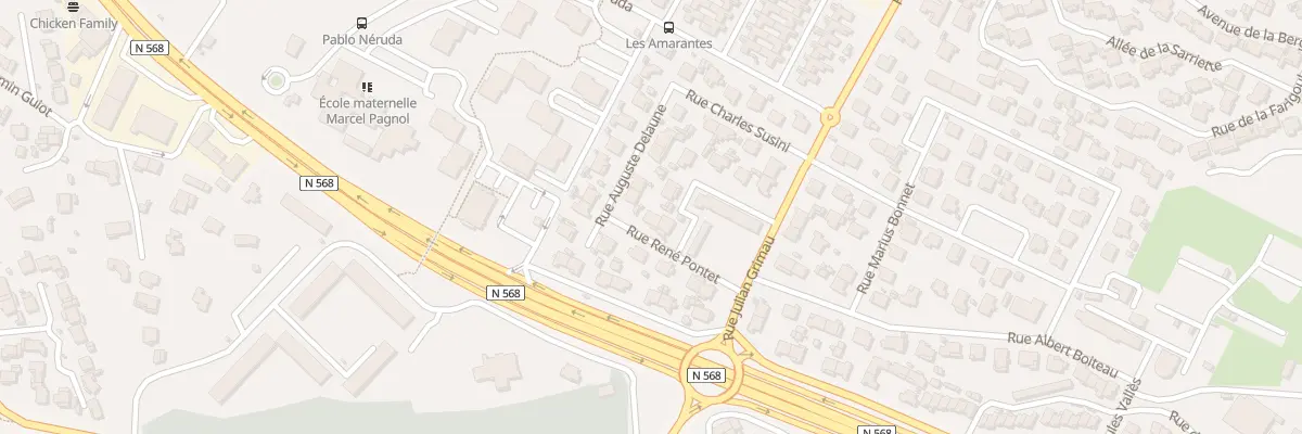 Plan du 2 Rue René Pontet à Port-de-Bouc
