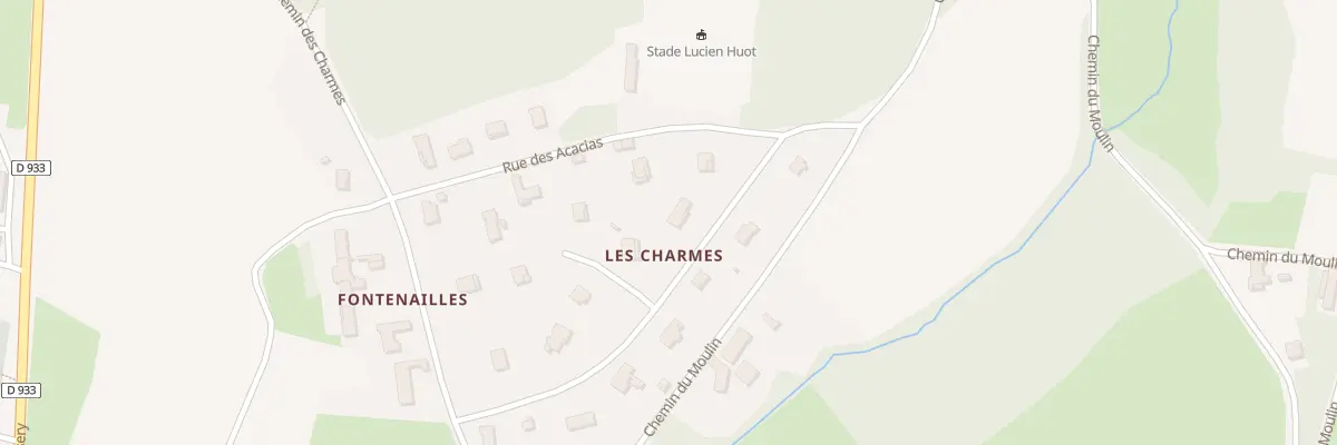 Plan du 263 Rue du Stade à Sermoyer