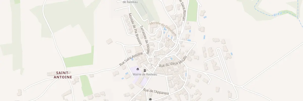 Plan du 5212 Le Village à Rasteau