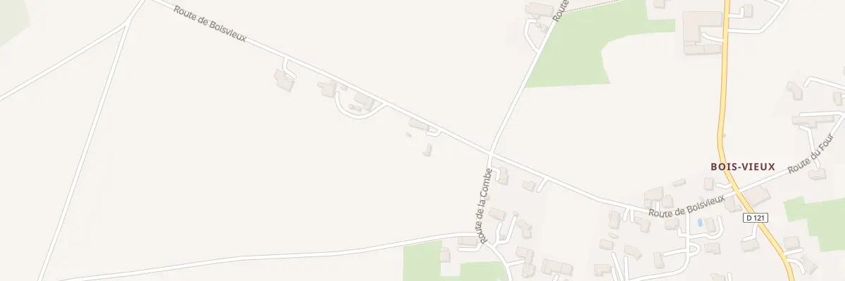 Plan du 373 Rte de Boisvieux à Lapeyrouse-Mornay