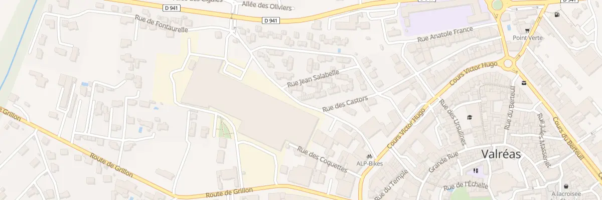 Plan du 8B Rue de Tourville à Valréas