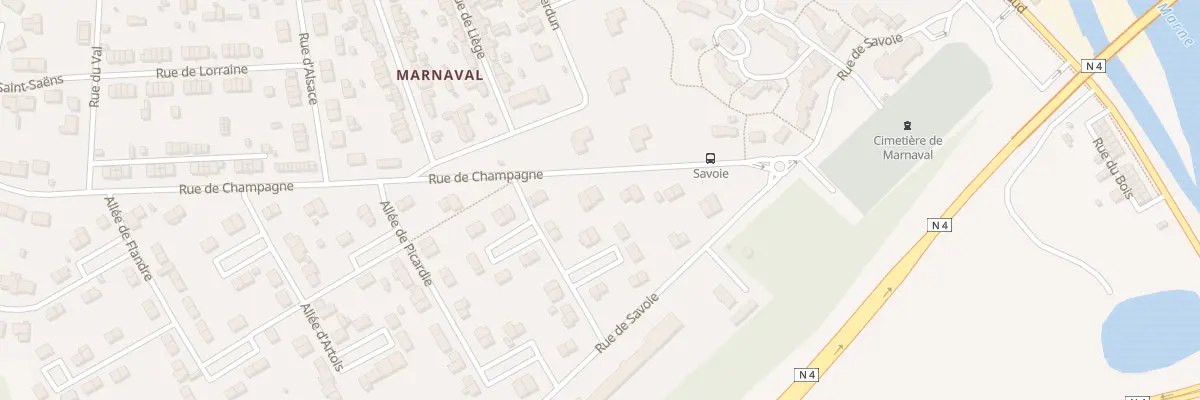 Plan du 30 Rue de Champagne à Saint-Dizier