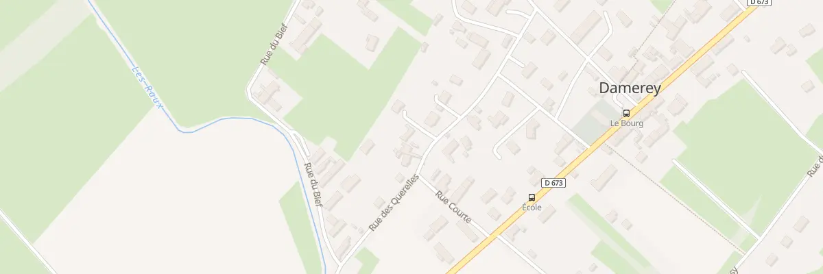 Plan du 11 Rue des Querelles à Damerey