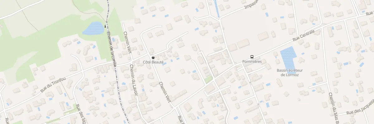 Plan du 1496 Rue Centrale à Beynost