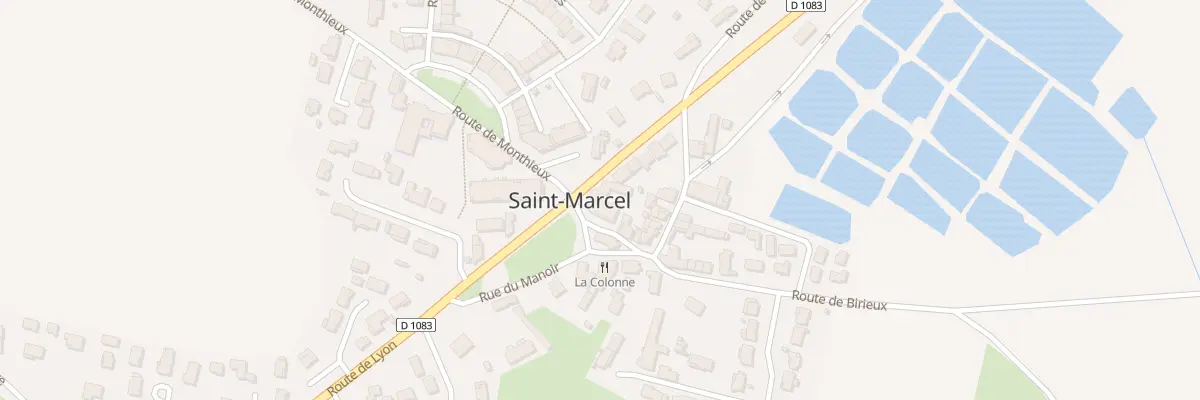 Plan du 41 Pl de l’Eglise à Saint-Marcel