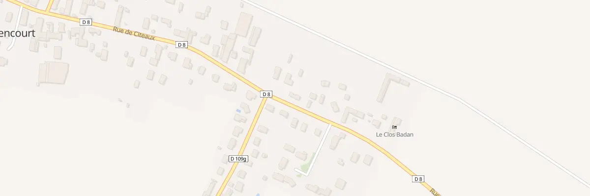 Plan du 39 Rue de Citeaux à Agencourt