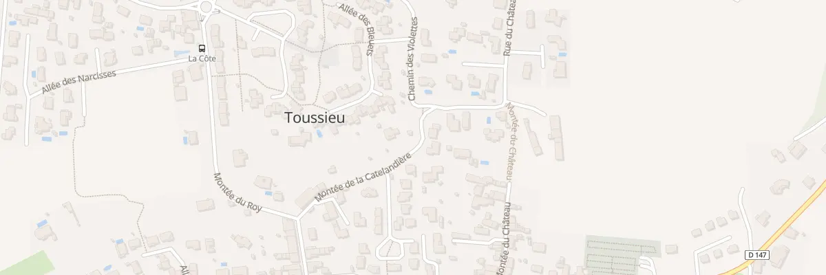 Plan du 34 Che des Violettes à Toussieu
