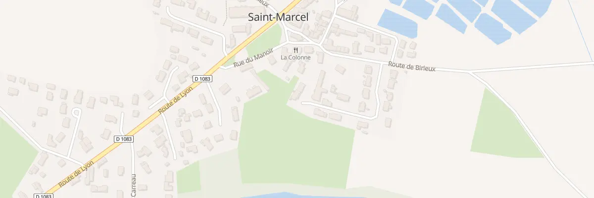 Plan du 5167 Sur le Grand Bertin à Saint-Marcel