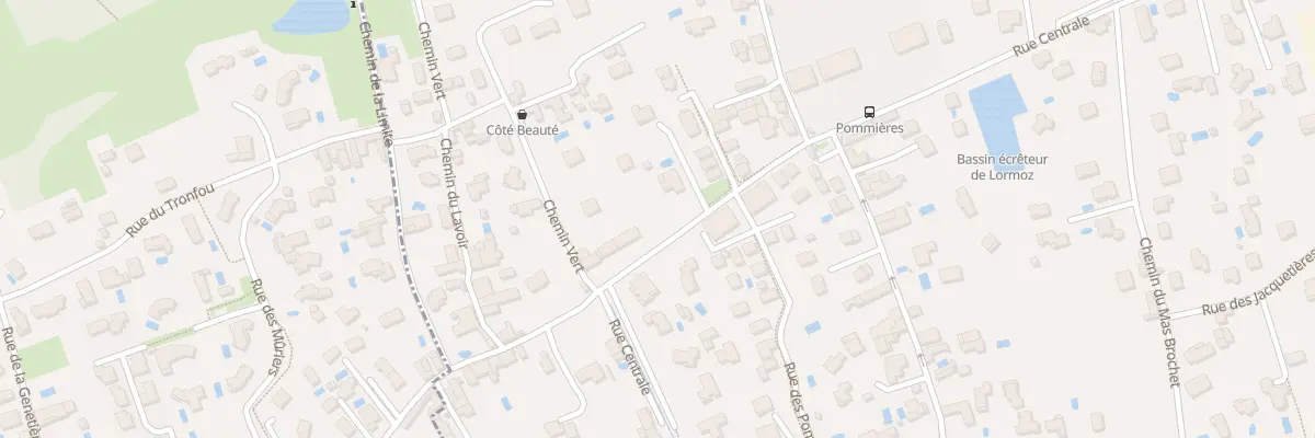 Plan du 1580 Rue Centrale à Beynost