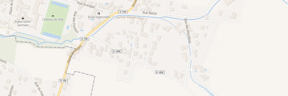 Plan du 3 Imp des Tanneries à Gilly-lès-Cîteaux
