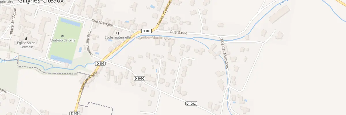 Plan du 9C Imp des Tanneries à Gilly-lès-Cîteaux