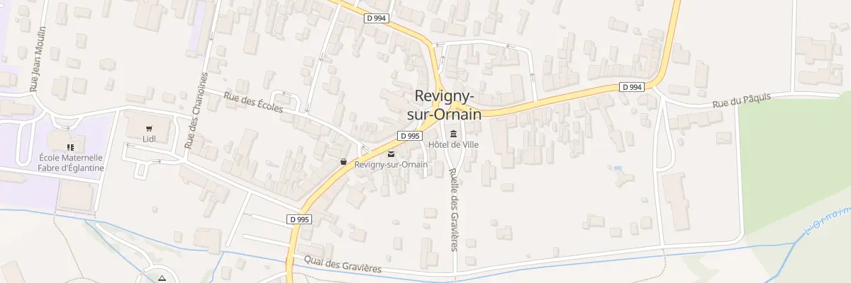 Plan du 3 Rue du General de Gaulle à Brabant-le-Roi