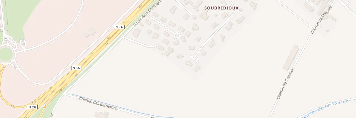 Plan du 20 Imp les Soubredioux à Alixan