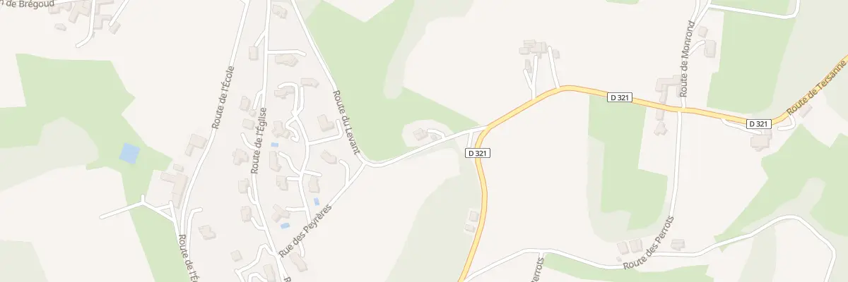 Plan du 70 Rte du Levant à Saint-Martin-d’Août