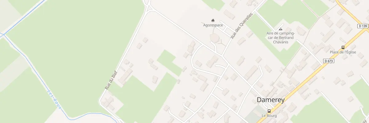 Plan du 8 Imp du Puits à Damerey