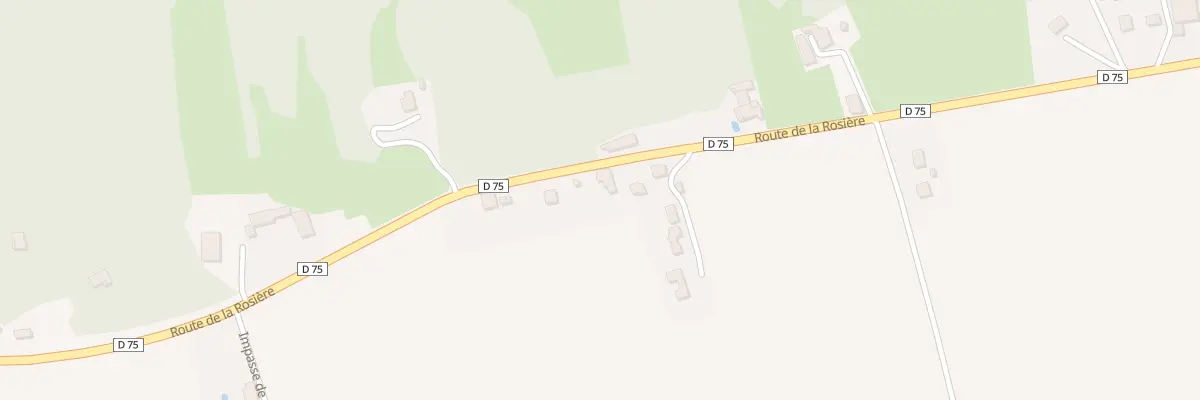 Plan du 1009 Rte de la Rosière à Septème