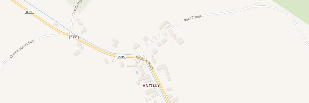 Plan du 4 Rue Chanot à Argilly