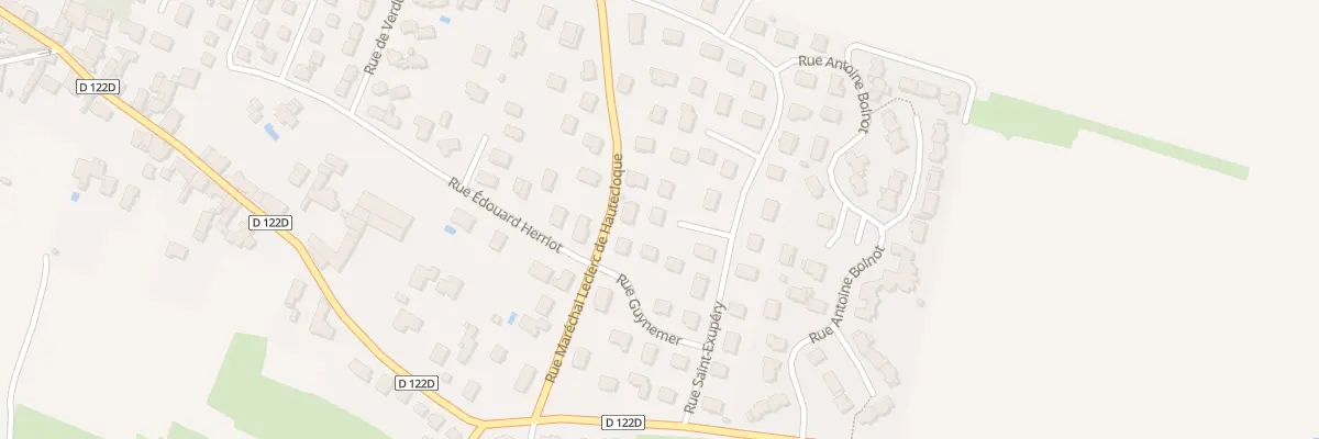 Plan du 7 Rue de Vergy à Couchey