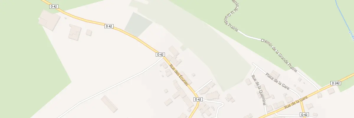 Plan du 12 Rue des Ecuries à Apremont