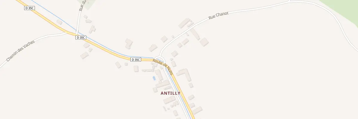 Plan du 9 Rte de Nuits à Argilly