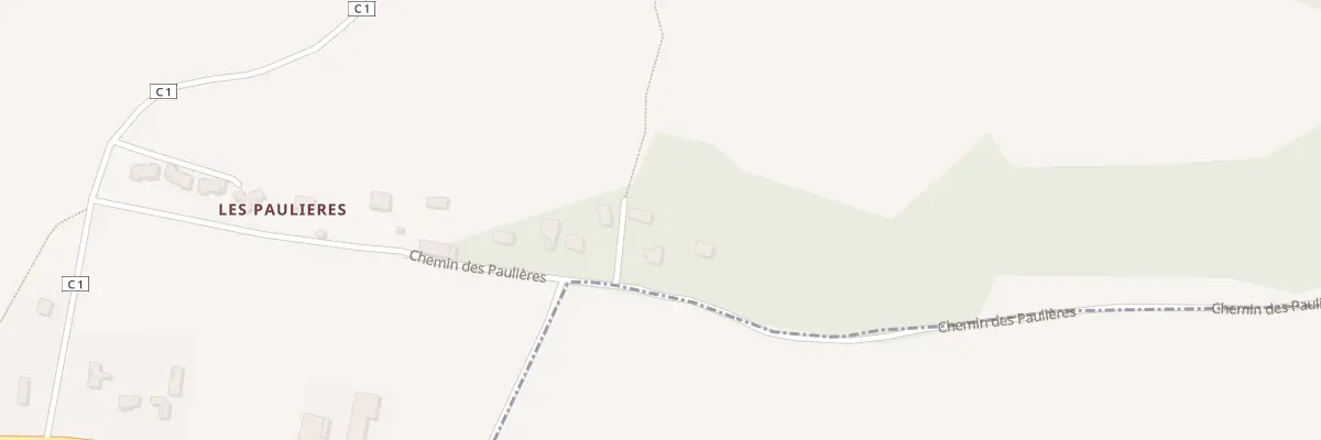Plan du 5501 Chez Roux à Estrablin