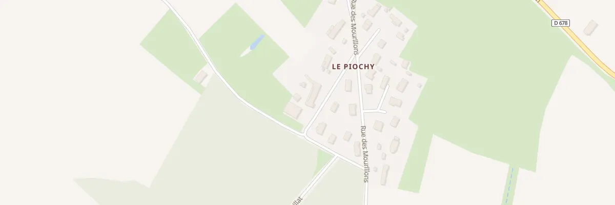 Plan du 1 Rue du Piochy à Saint-Christophe-en-Bresse