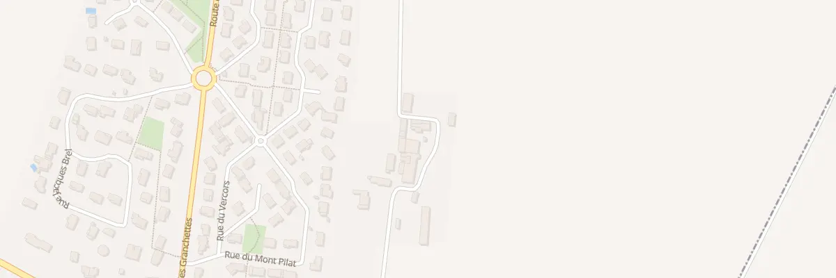 Plan du 5043 Baney Est à Granges-les-Beaumont