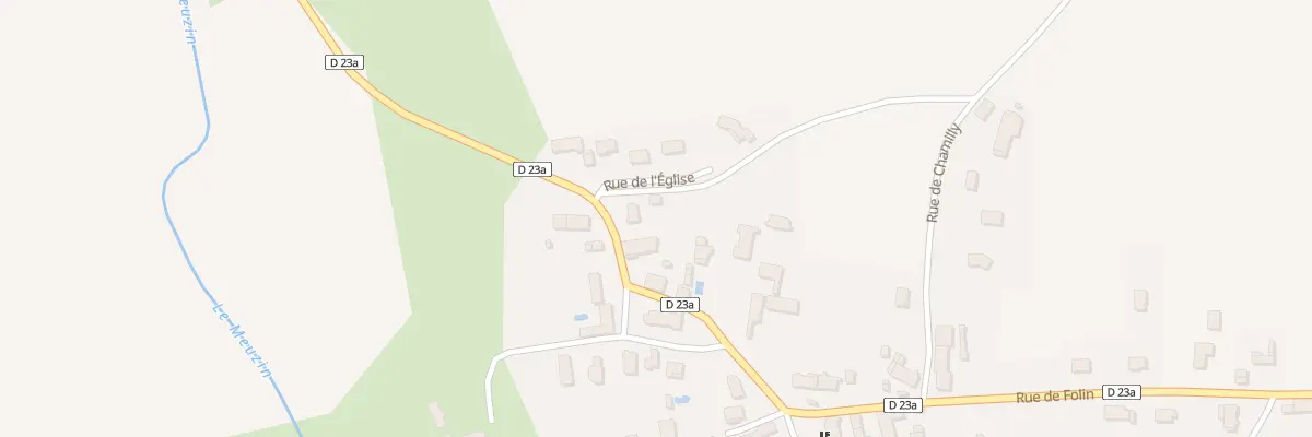 Plan du 14 Rue de l’Eglise à Corgengoux