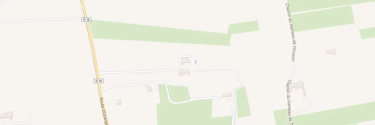 Plan du 3204 Rte d’Orange au Thor