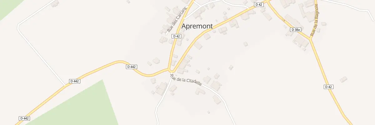 Plan du 6 Rue de Dessous Les Mais à Apremont