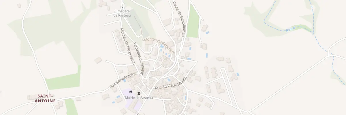 Plan du 5162 Le Village à Rasteau