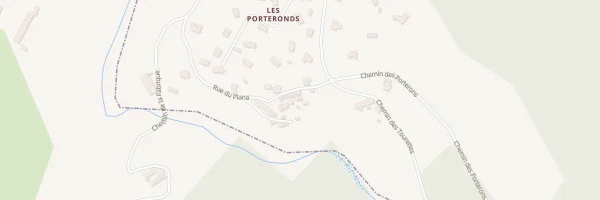 Plan du 5042 Les Porteronds à Divajeu