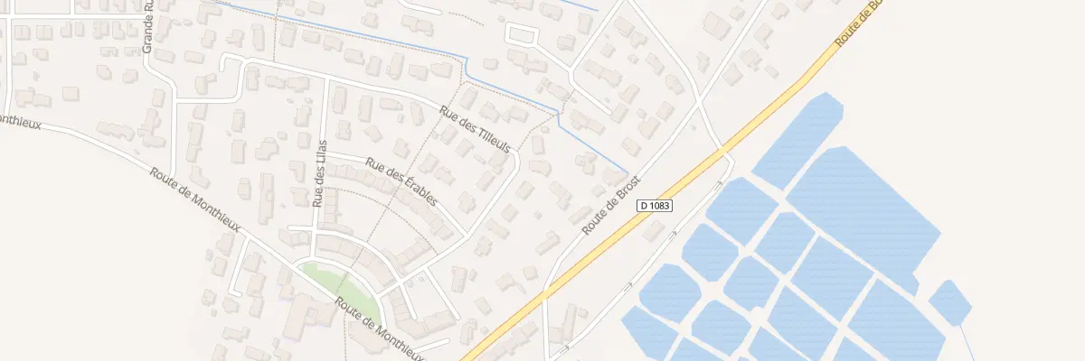 Plan du 10 Rue des Tilleuls à Saint-Marcel